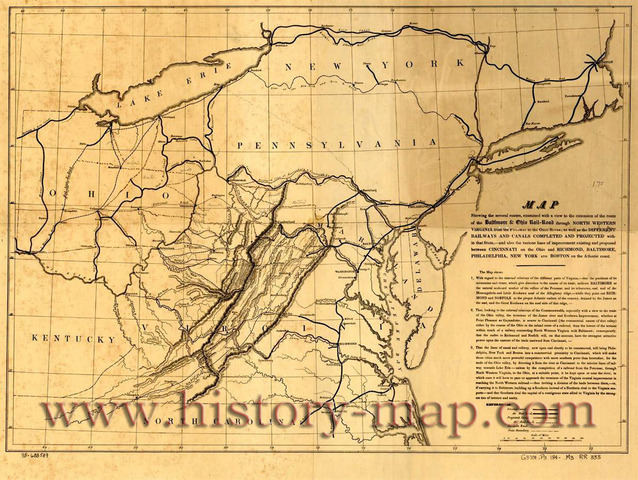 The Baltimore and Ohio Railroad begins operation