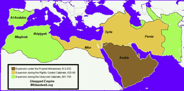Start of Umayyad Dynasty