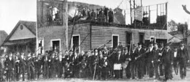Wilimington race riots result in 11 Afrian Americans deaths.