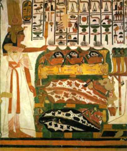 Nefertari died