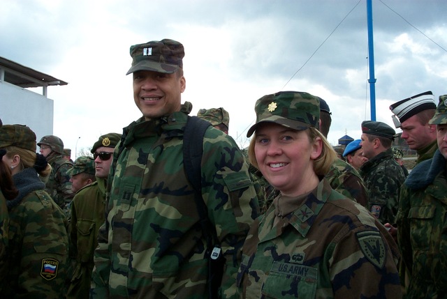 As a Major in Kosovo
