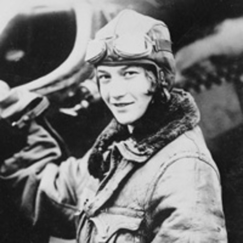 First Woman Flies Over the Atlantic