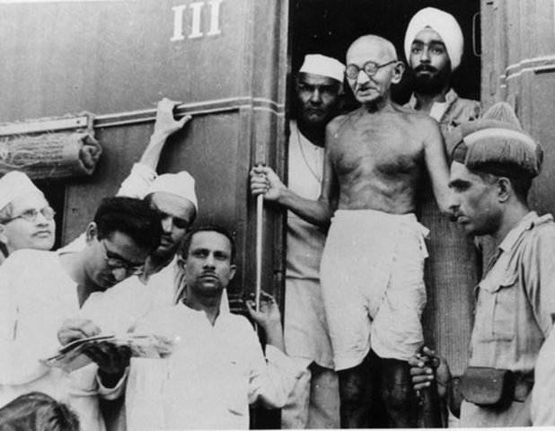 Gandhi returned to India and joined India National Congress