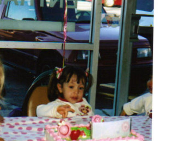 My three years old birthday.