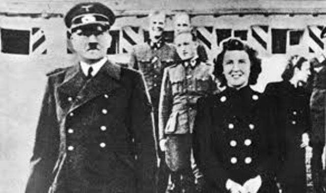 Death of Adolf Hitler.