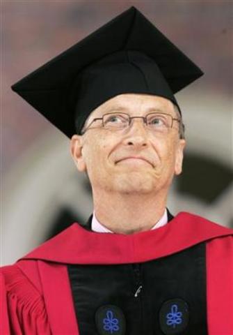 Bill Gates Enrolls at Hartford University