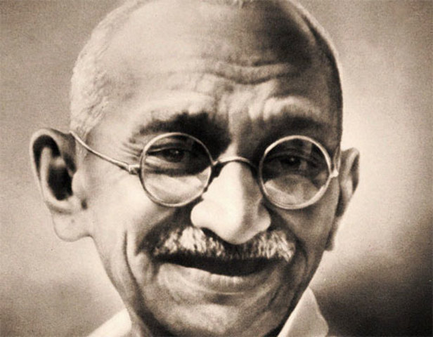 Gandhi returned to India