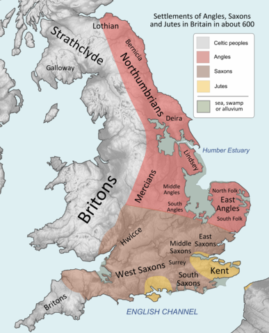 King Alfred Creates "Angleland"