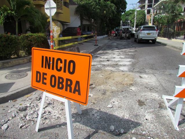 Inicio de la obra