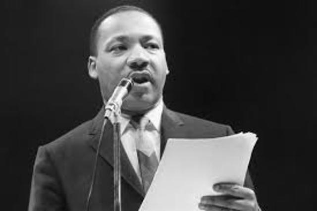 Martin Luther King Jr. assasinated