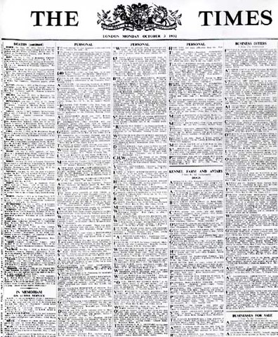 Inglaterra: The Times