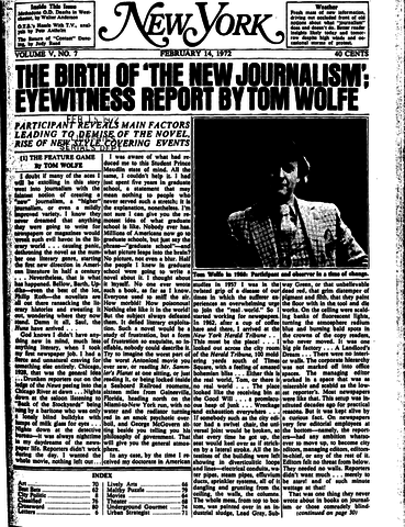 Estados Unidos: New Journalism (Prensa amarilla)