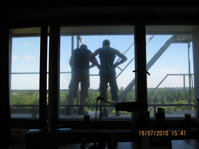 Noch kann man die Aussicht genießen