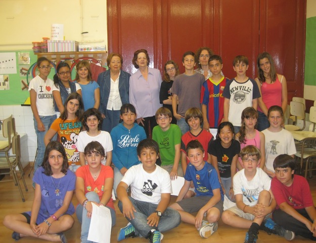 Els alumnes de sisè iniciem l'estudi de la història de l'escola