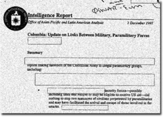 AUC Makes Terror List