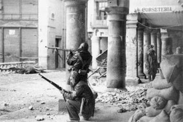 Comienzo de la Batalla de Teruel