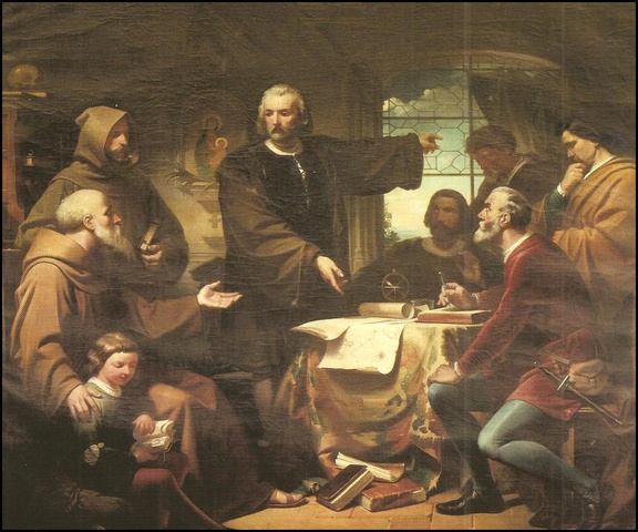 Colón presentó sus proyectos, pretendía llega Oriente navegando hacia oxidente