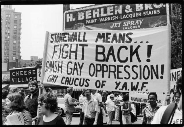 Stonewall Riots, The Gay Liberation Front, and Gay Activists Alliance