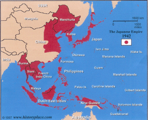 Japanese Invades Southeast Asia