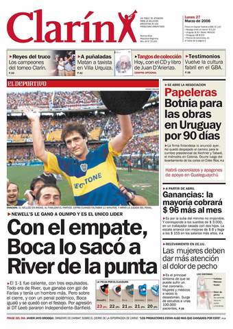 Conflicto papeleras Uruguay- argentina