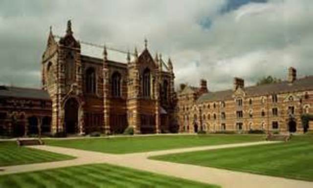 Attended college at oxford