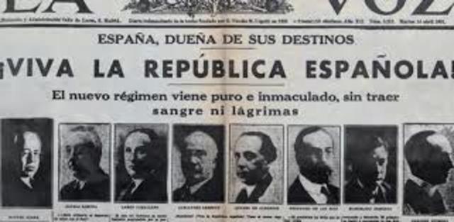 segunda republica Exilio de Alfonso xiii
