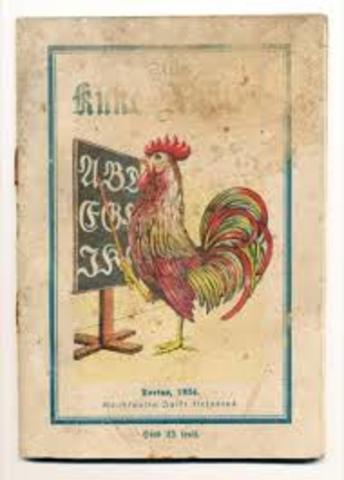 Esimese eestikeelse aabitsa väljaandmine.