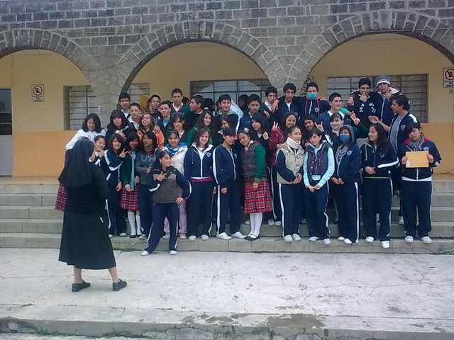 Sali de la secundaria