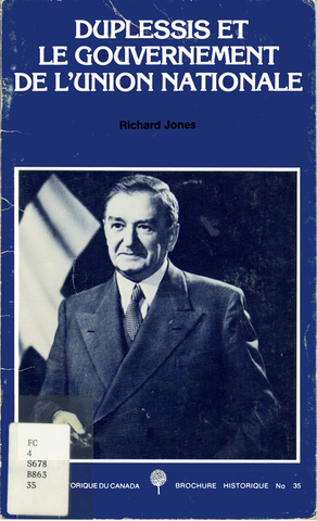 Creation of the Union Nationale Party