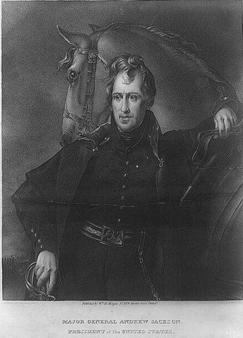 General Andrew Jackson invades Florida in the First Seminole War.