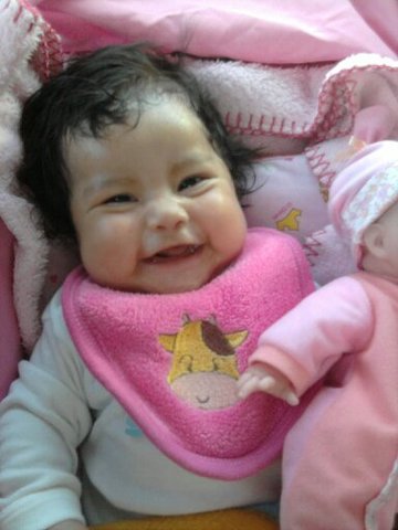 Nacimiento de mi prima (parece mi hermana)