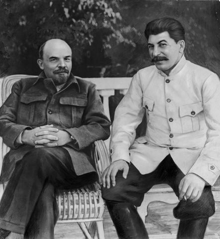 Lenin dies and Stalin Rises to Power