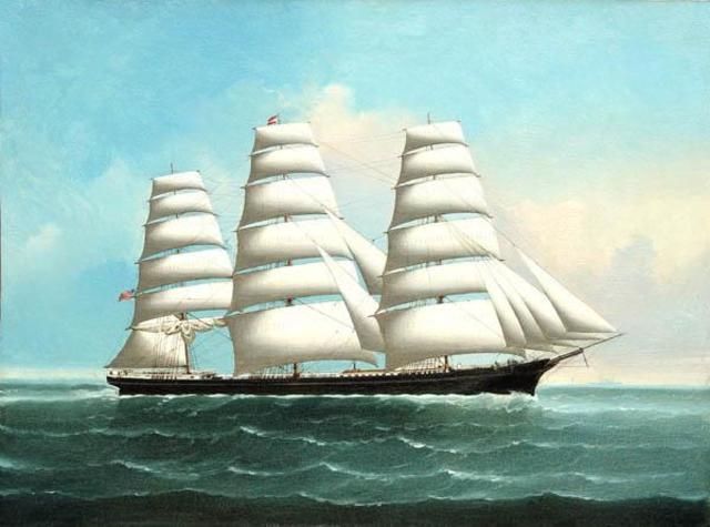 Clipper Ships are introduced