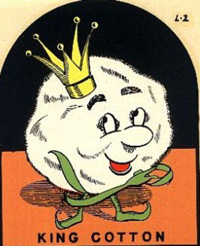 The “Cotton Kingdom” develops in the South