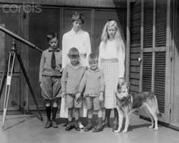 Who were Frankin D. Roosevelt kids ?