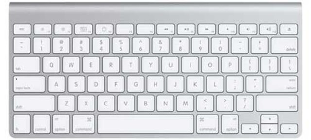 Actual teclat Apple