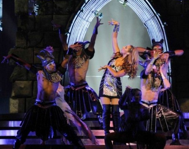 Last concert in tour