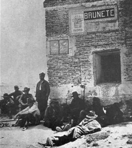 Comienzo de la batalla de Brunete