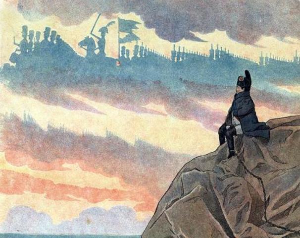 Napoleon is exiled to Elba