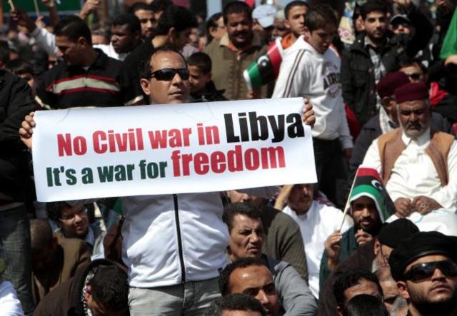 Protest in Libya Begin