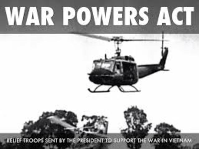 War powers act