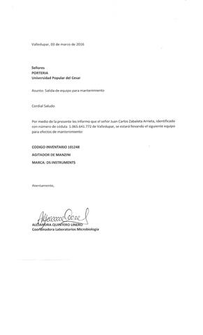 Agitador de Manzini 101248 Retiro de Equipo