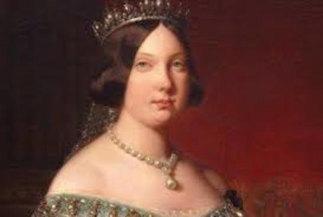Mayoría de edad de Isabel II