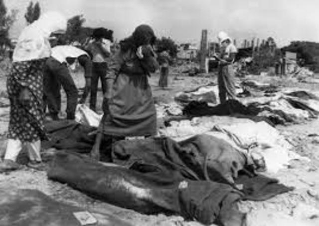 Killing of 2000 unarmed Palestinians
