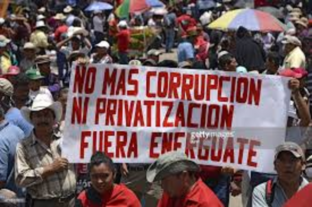 El movimiento de masas para la Reforma Social