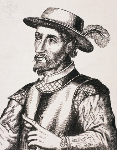 Juan Ponce De Leon arrives