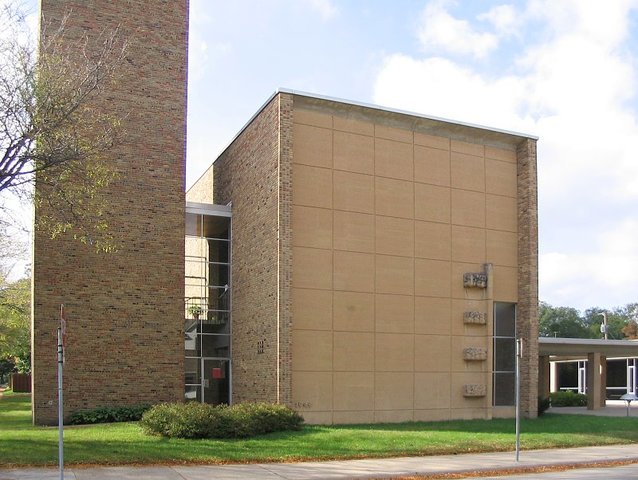 The Christ Lutheran Church was biult