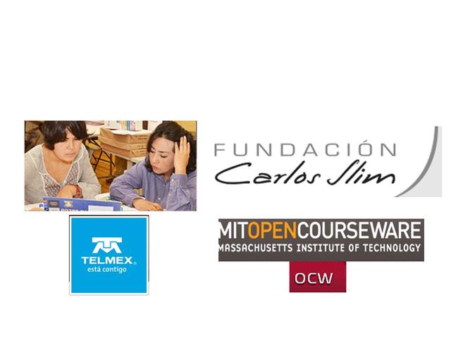 OPEN COURSEWARE DEL MIT EN CONVENIO CON TELMEX