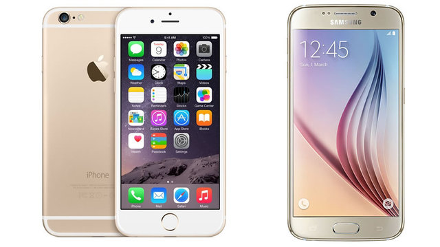 SAMSUNG GALAXY S6 Y IPHONE 6