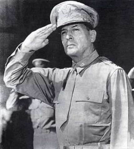 General Douglas MacArthur is Fired